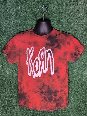 Tie Dye Korn Tee Size M